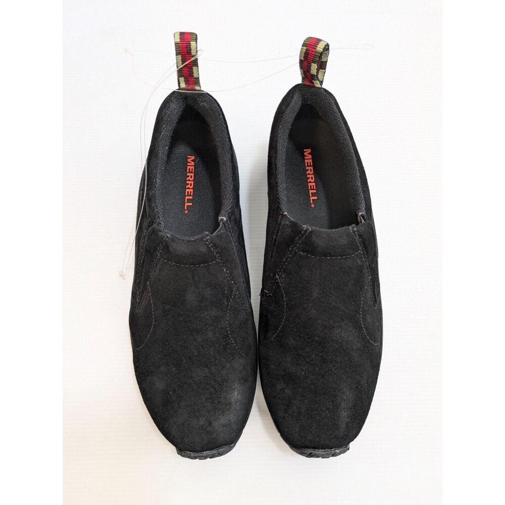 Merrell Jungle Moc Shoe Suede Leather  Black - Men's Size 9